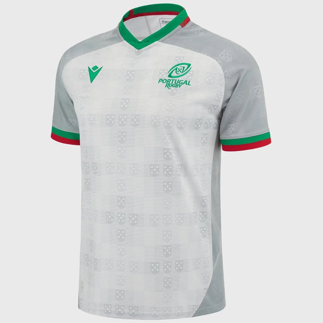 Macron Portugal Away Replica Rugby Shirt - Rugbystuff.com