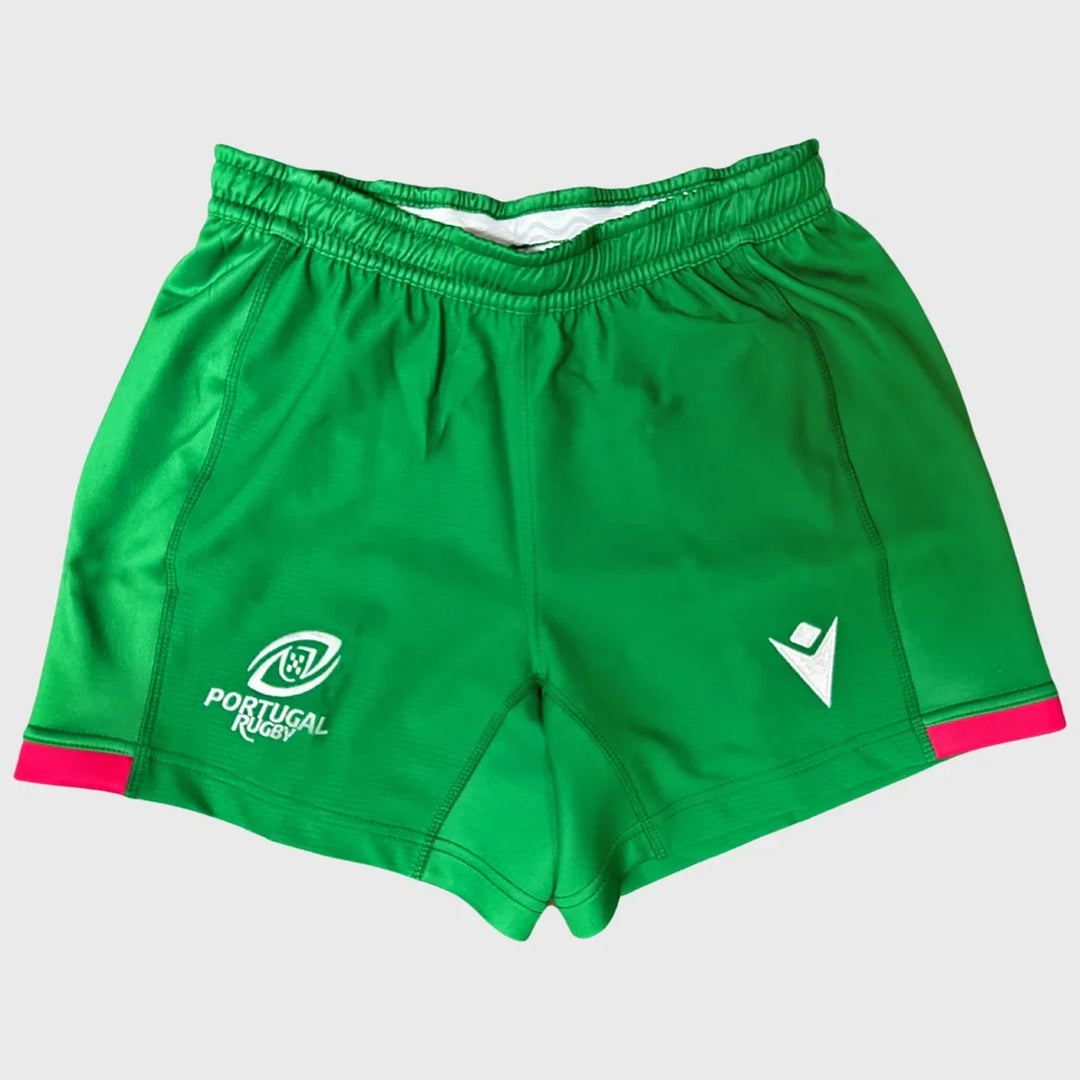 Macron Portugal Men's Away Rugby Shorts 2024/25 - Rugbystuff.com