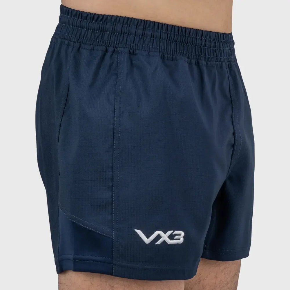 VX3 Revo Rugby Shorts Navy - Rugbystuff.com