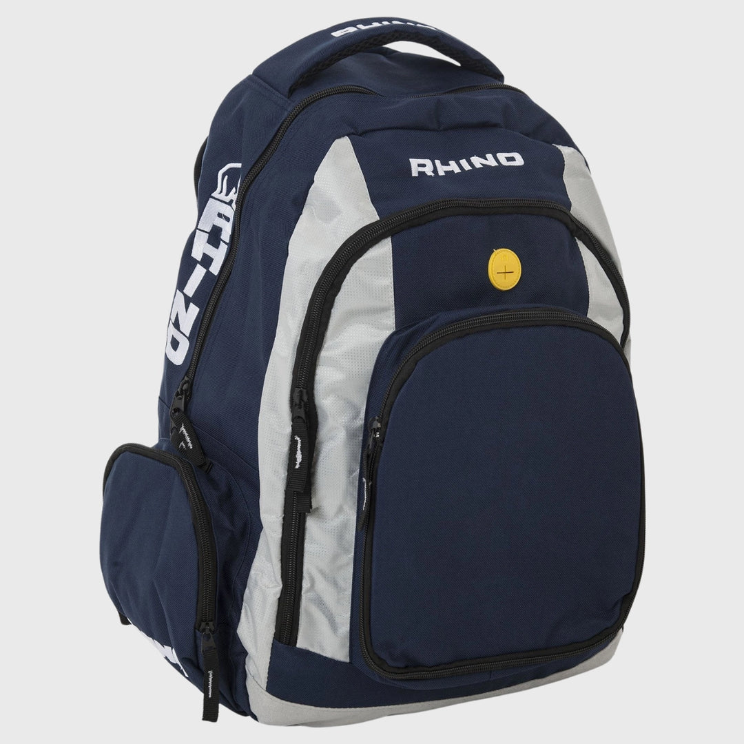 Rhino Gameday Rucksack Navy - Rugbystuff.com