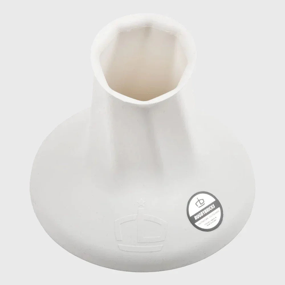 Rugby Bricks Vortex High Kicking Tee White - Rugbystuff.com