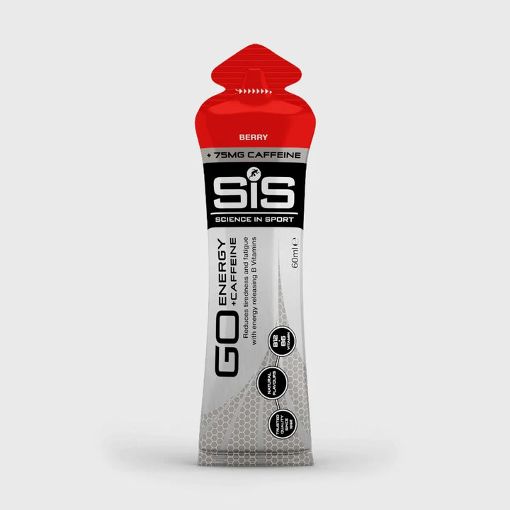 SiS Go Energy & Caffeine Gel Berry - Rugbystuff.com