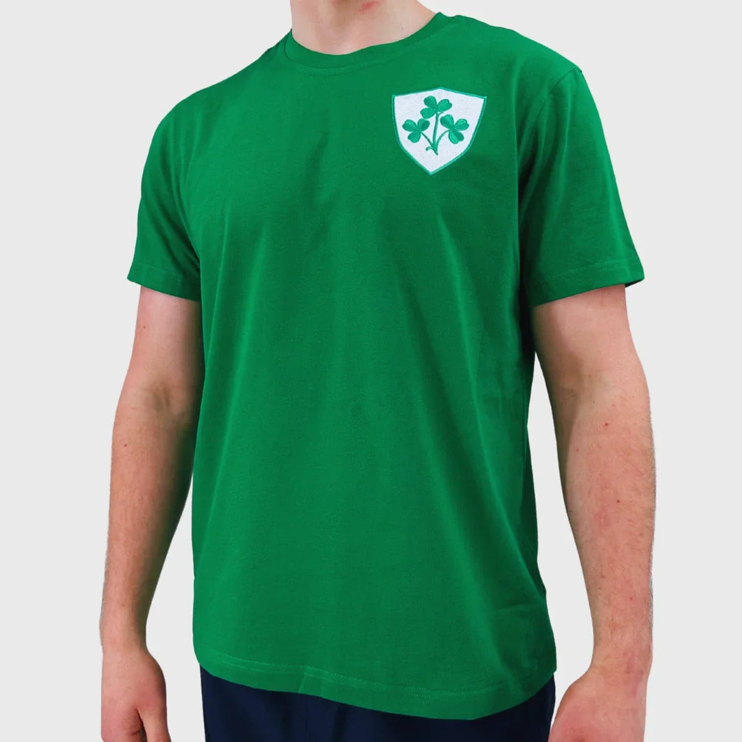Samurai Ireland Vintage Collection Cotton Tee Green - Rugbystuff.com