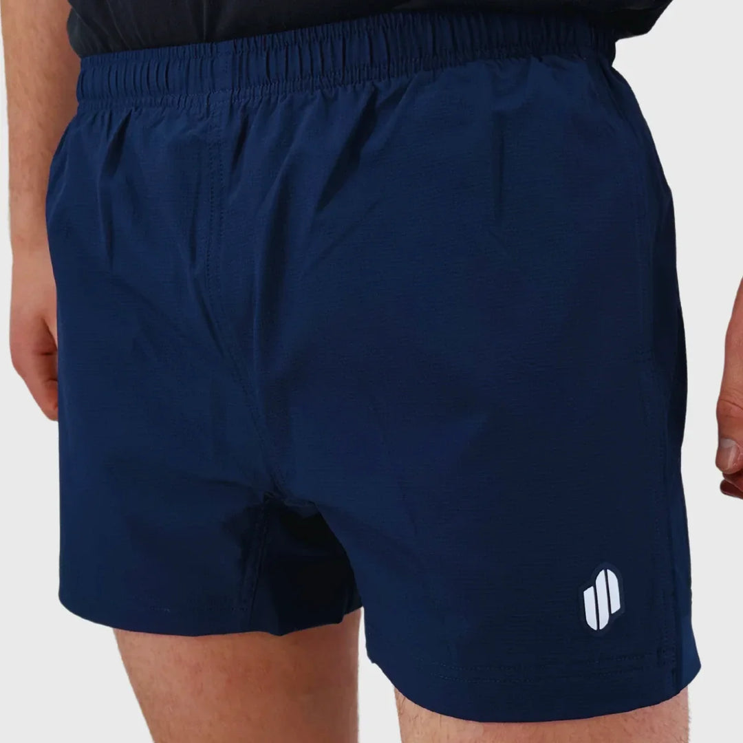 Samurai Men's Training Rugby Shorts Navy Blue - Rugbystuff.com