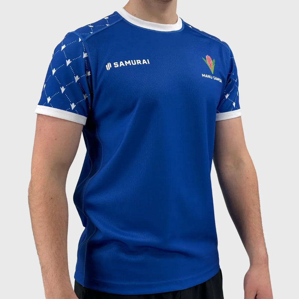 Samurai Samoa Men's Home Premium Replica Rugby Shirt 2024/25 - Rugbystuff.com
