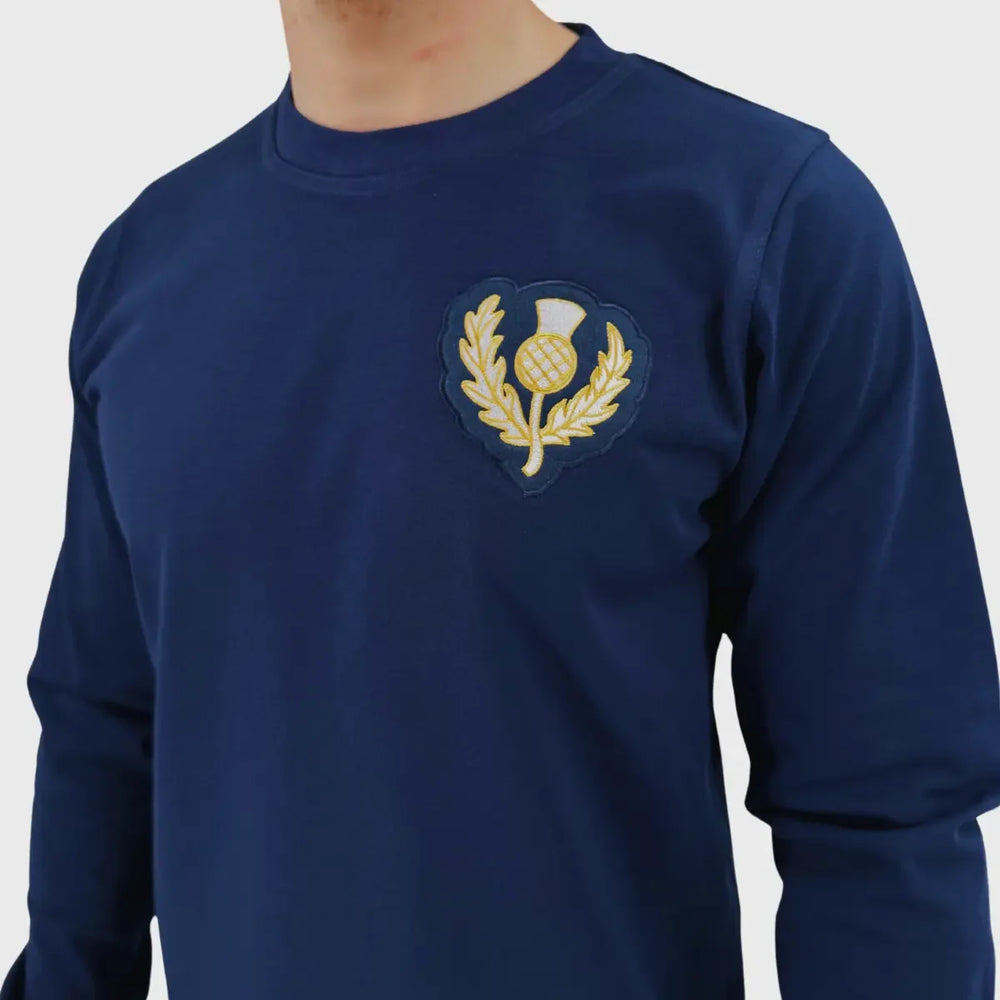 Samurai Scotland Vintage Collection Long Sleeve Crew Jersey - Rugbystuff.com