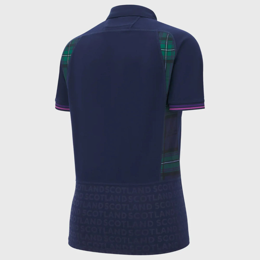 Macron Scotland WRWC 2025 Women's Home Replica Shirt - Rugbystuff.com