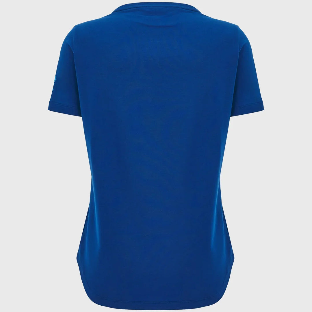 Macron Scotland Rugby Women's Leisure Cotton Tee Navy - Rugbystuff.com