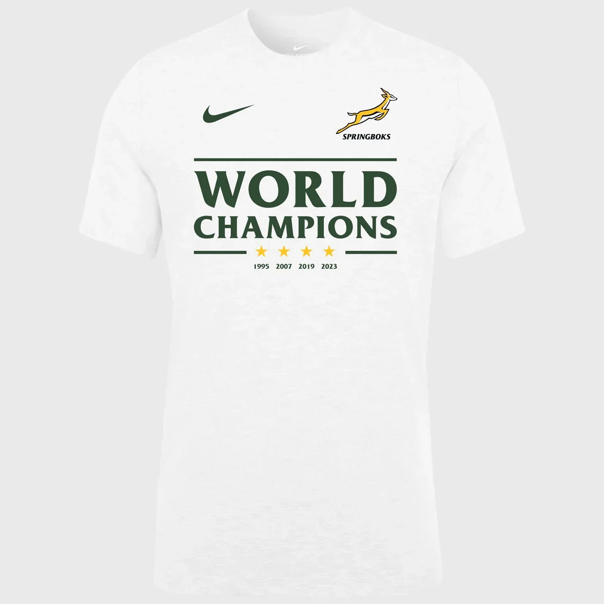 Nike Springboks Men s Rugby World Cup 2023 Winners Tee White