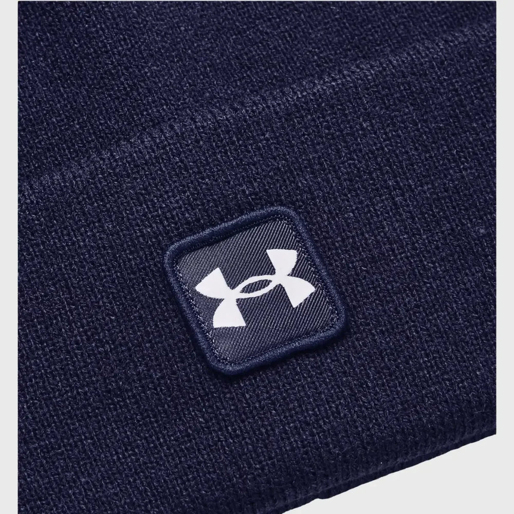 Under Armour Halftime Cuff Beanie Hat Navy - Rugbystuff.com