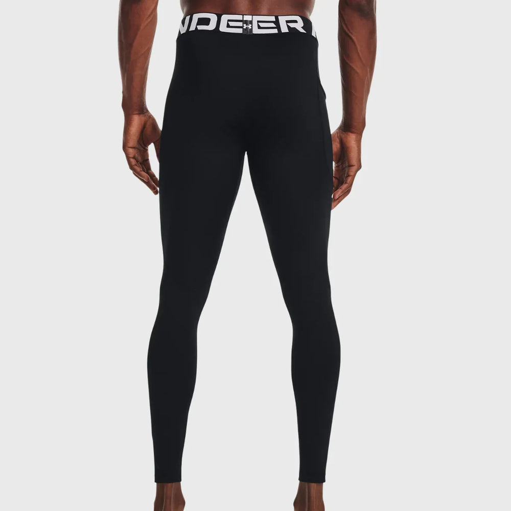 Under Armour ColdGear Men's Compression Legging Black - Rugbystuff.com