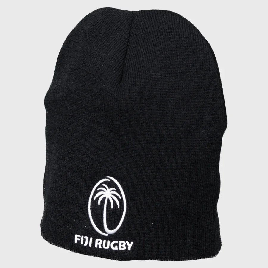 Umbro Fiji Rugby Beanie Hat Black 2025/26 - Rugbystuff.com