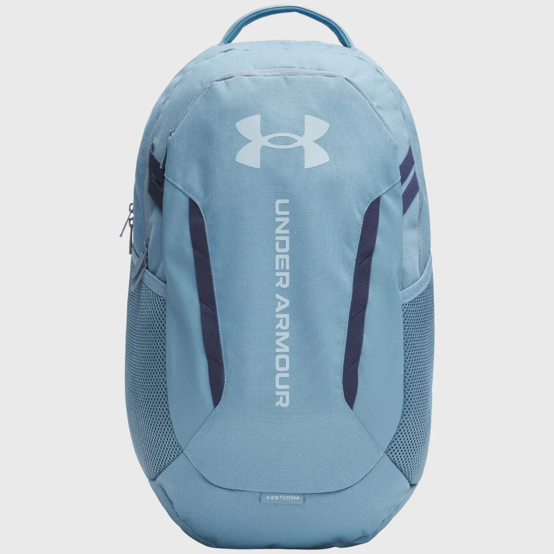 Under Armour Hustle 6.0 Backpack Blue Smoke - Rugbystuff.com