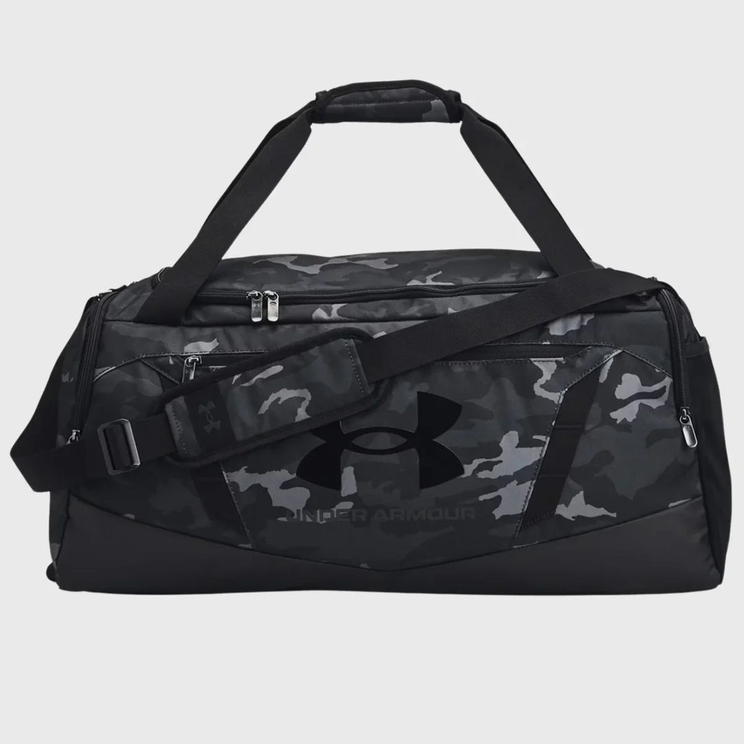 Under Armour Undeniable 5.0 Medium Duffle Bag Black Camo - Rugbystuff.com