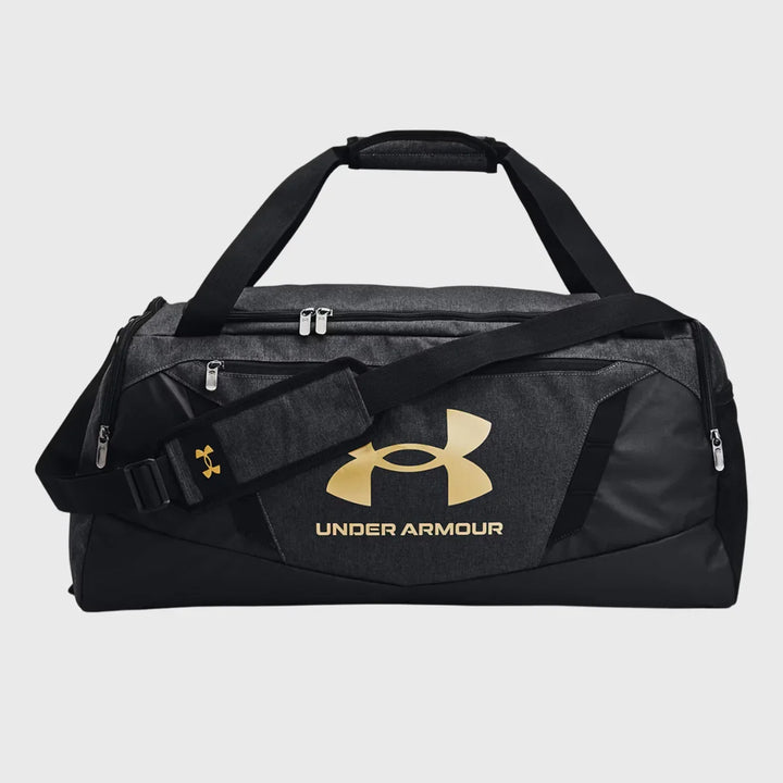 Under Armour Undeniable 5.0 Medium Duffle Bag Black/Gold - Rugbystuff.com
