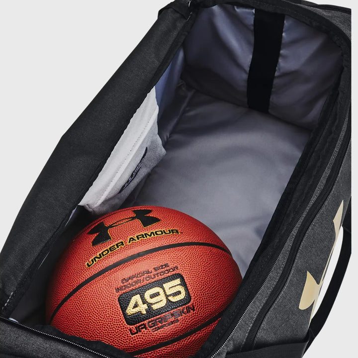 Under Armour Undeniable 5.0 Medium Duffle Bag Black/Gold - Rugbystuff.com