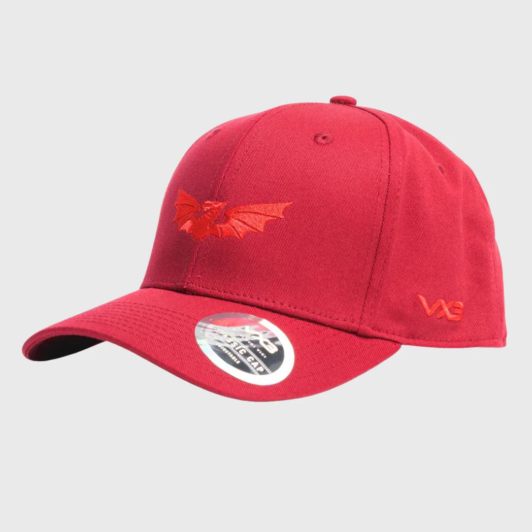 VX3 Scarlets Classic Cap Red 2025/26 - Rugbystuff.com