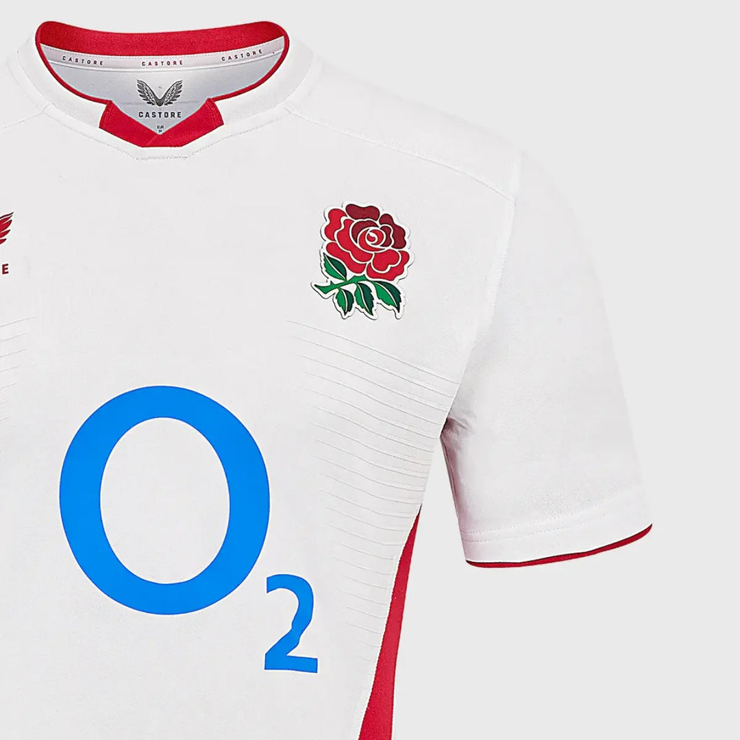 Castore England Men's Home Pro Rugby Shirt 2025/26 - Rugbystuff.com