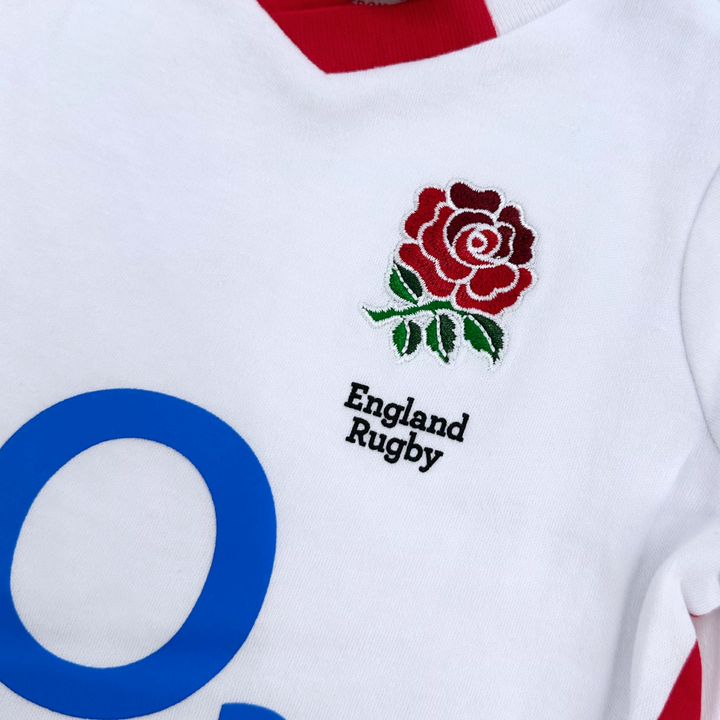 Brecrest England Rugby Home Baby Rugby Kit 2025/26