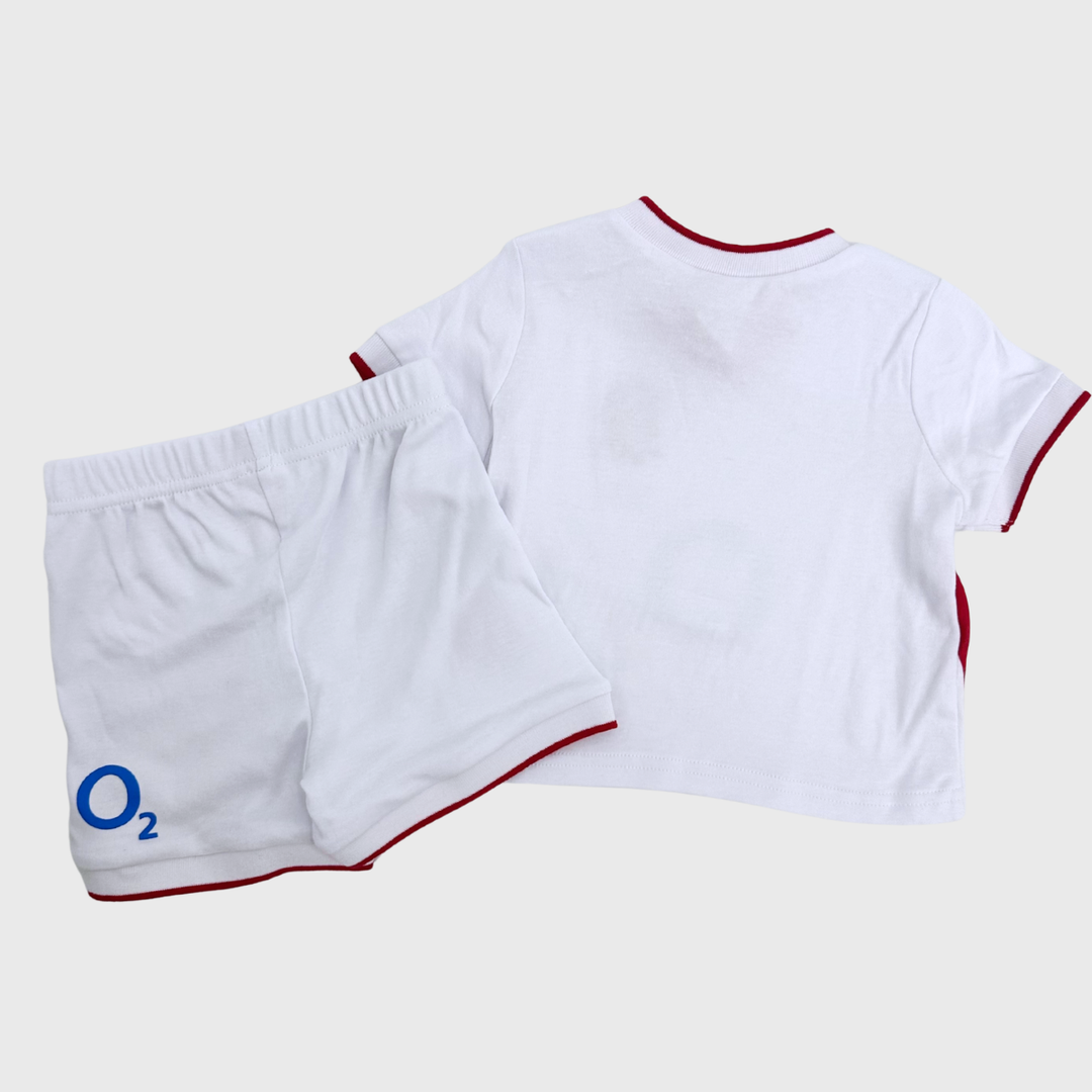 Brecrest England Rugby Home Baby Rugby Kit 2025/26