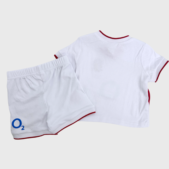 Brecrest England Rugby Home Baby Rugby Kit 2025/26