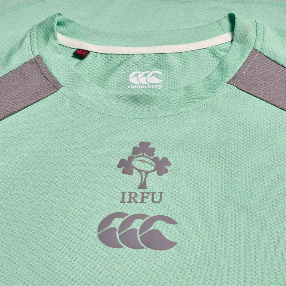 Canterbury Ireland Rugby Vapodri Elite Training Tee Green - Rugbystuff.com