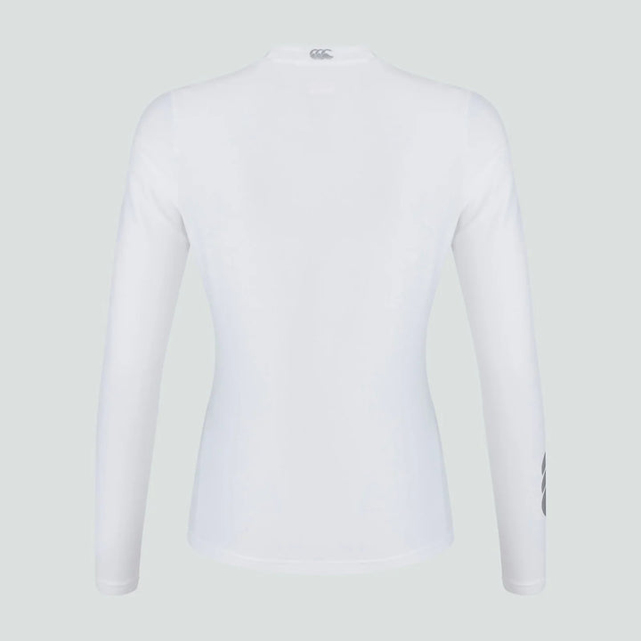 Canterbury Women's Thermoreg Baselayer Long Sleeve White - Rugbystuff.com