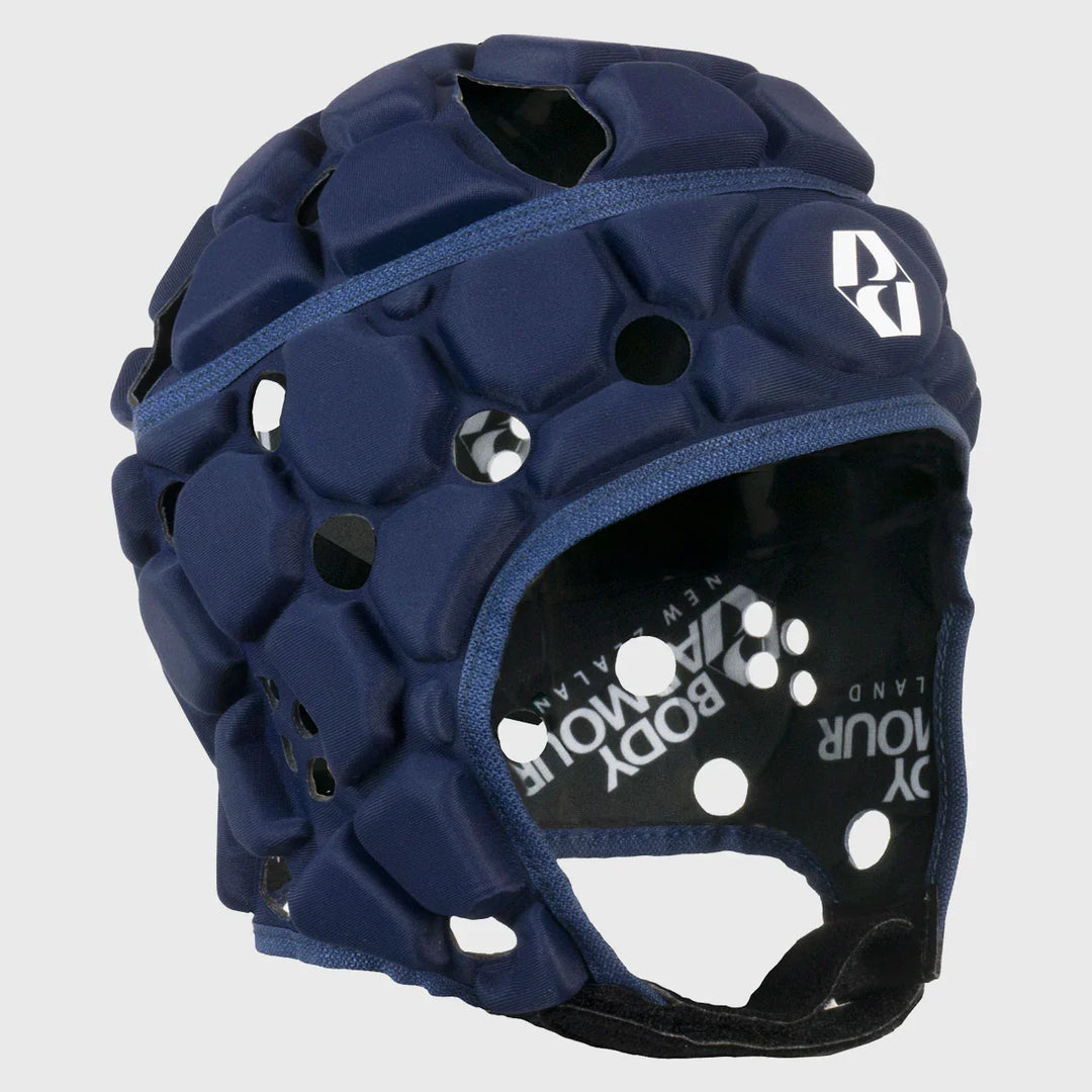 Body Armour Ventilator Rugby Headguard Navy - Rugbystuff.com