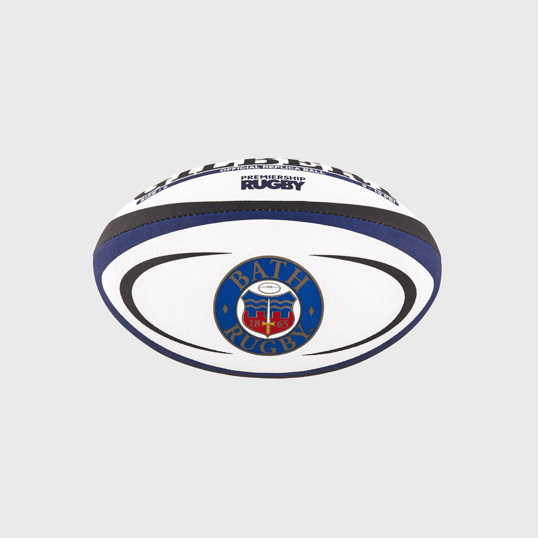Gilbert Bath Replica Mini Rugby Ball - Rugbystuff.com