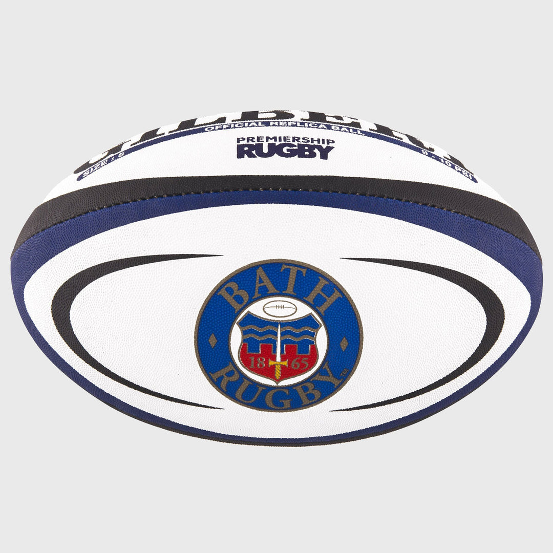 Gilbert Bath Replica Rugby Ball - Rugbystuff.com