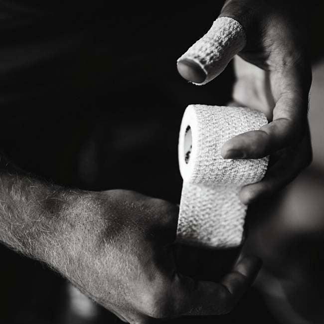 SportTape EAB Tape White 5cm x 6.9m - Rugbystuff.com