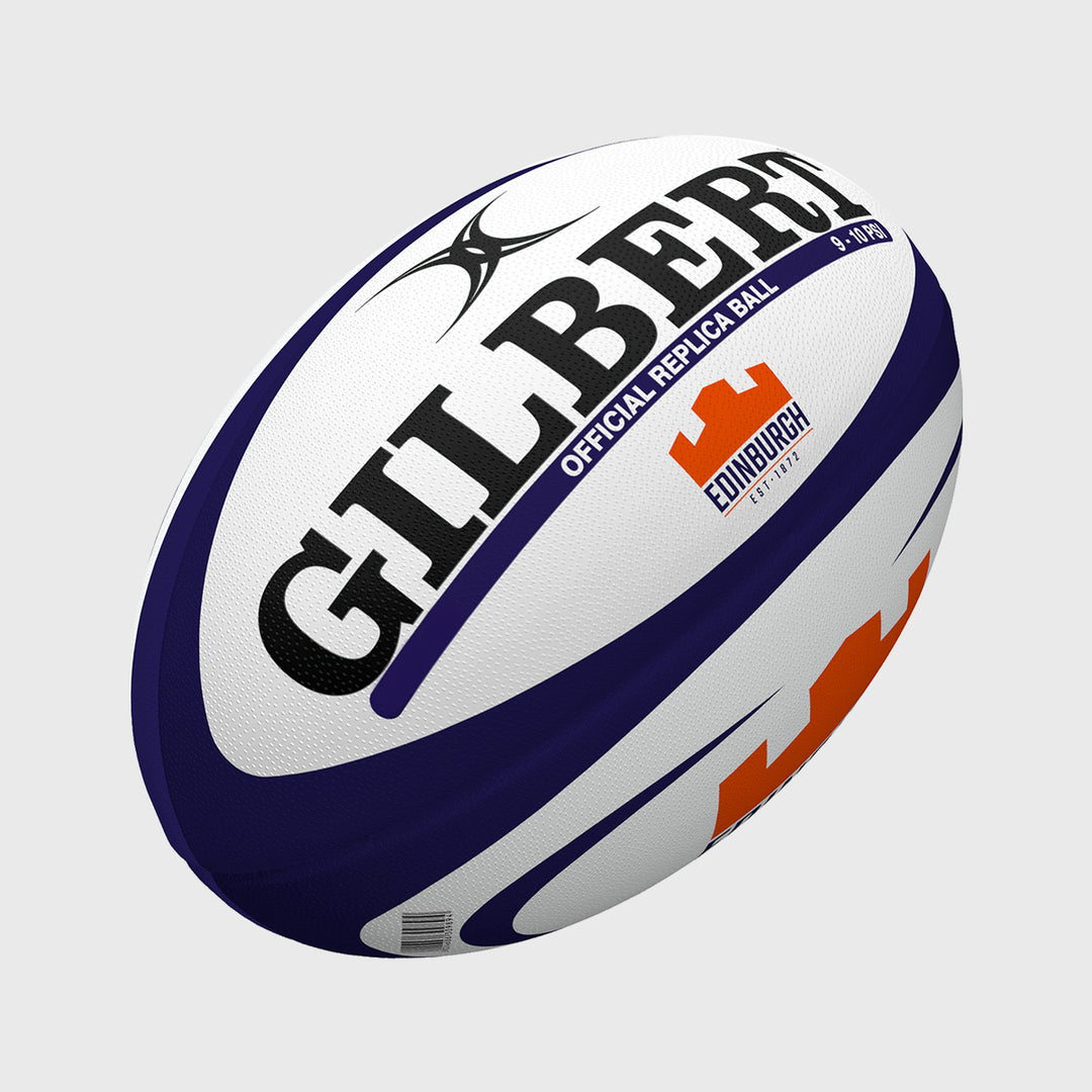 Gilbert Edinburgh Replica Midi Rugby Ball - Rugbystuff.com