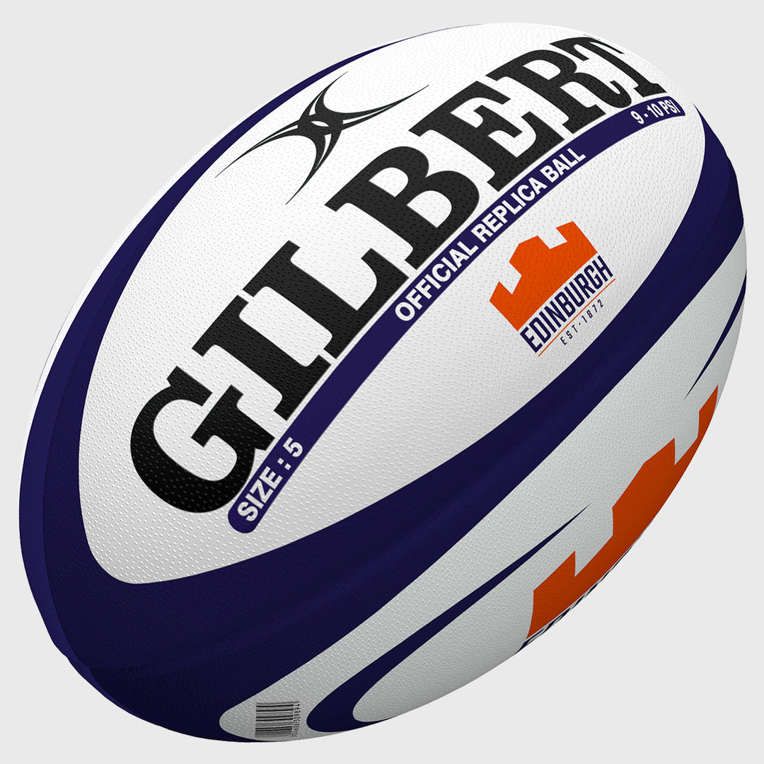 Gilbert Edinburgh Replica Rugby Ball - Rugbystuff.com
