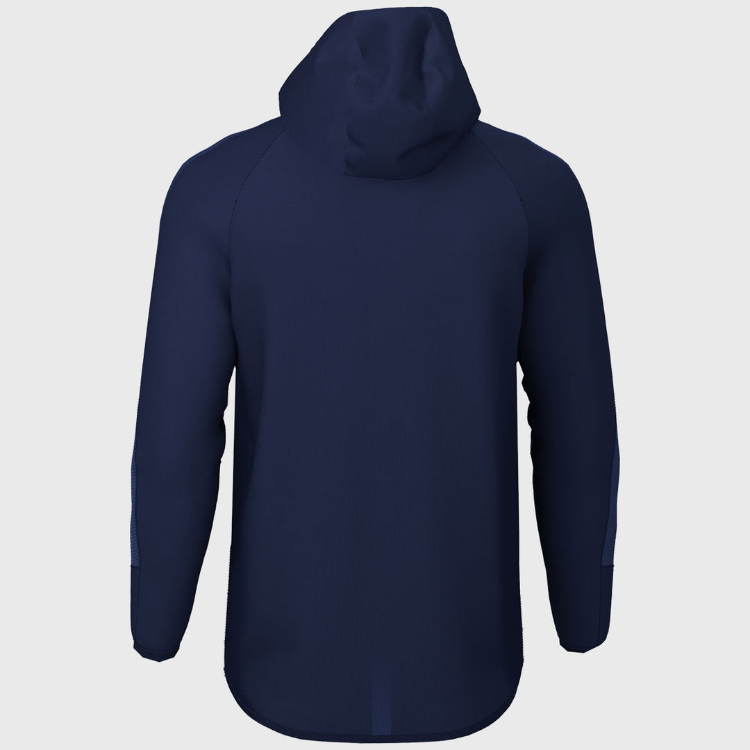 FXV Rugby Co 1/4 Zip Hooded Training Jacket Navy - Rugbystuff.com