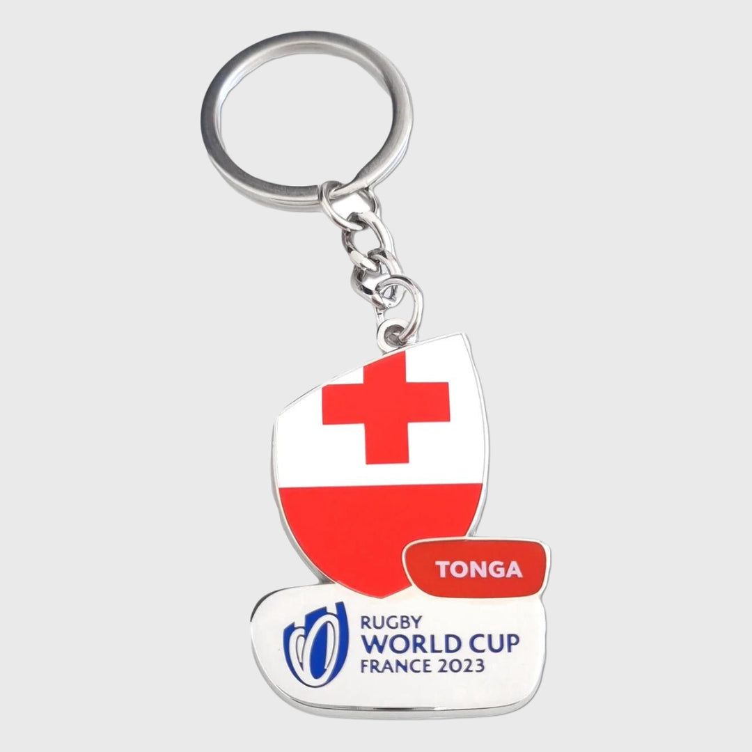 Official Rugby World Cup 2023 Tonga Flag Keyring - Rugbystuff.com