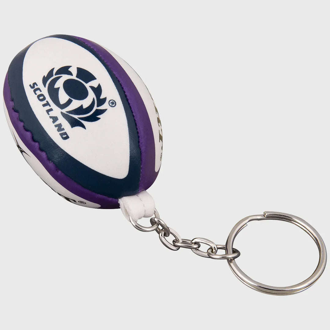 Gilbert Scotland Replica Rugby Ball Keyring - Rugbystuff.com