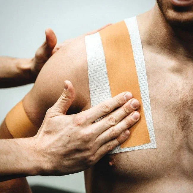 SportTape Zinc Oxide Tape Tan 5cm x 10m - Rugbystuff.com