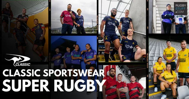Classic Sportswear: Pioneering the Rugby Fashion Scene with New Zealand Super Rugby Partnership - Rugbystuff.com