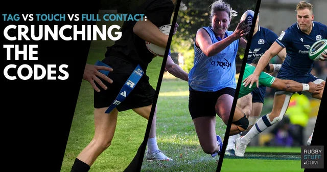 Crunching the Codes: Tag Rugby vs. Touch Rugby vs. Full Contact Rugby - Rugbystuff.com