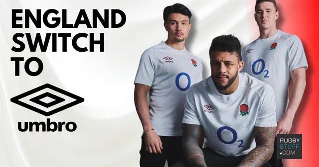 England switch from Canterbury to Umbro - Rugbystuff.com