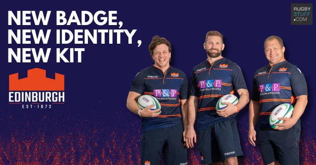 New badge, new identity, new kit for Edinburgh - Rugbystuff.com