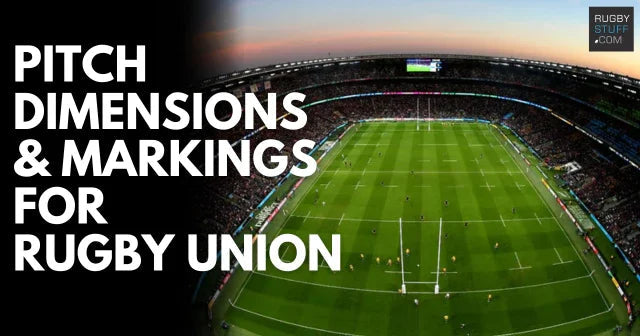 Rugby Pitch Dimensions and Markings for Rugby Union - Rugbystuff.com