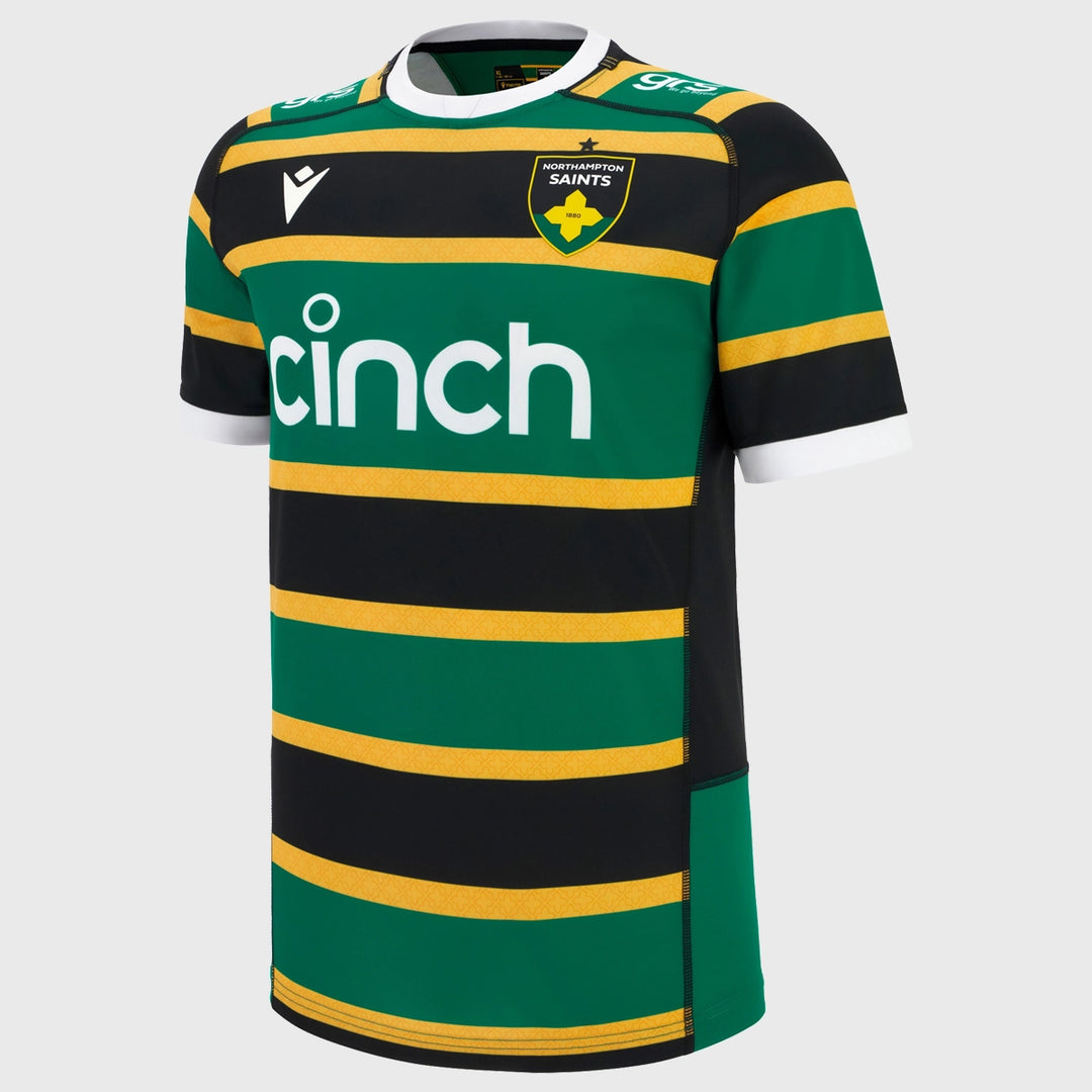 Macron Northampton Saints Home Replica Rugby Shirt 2025/26 - Rugbystuff.com