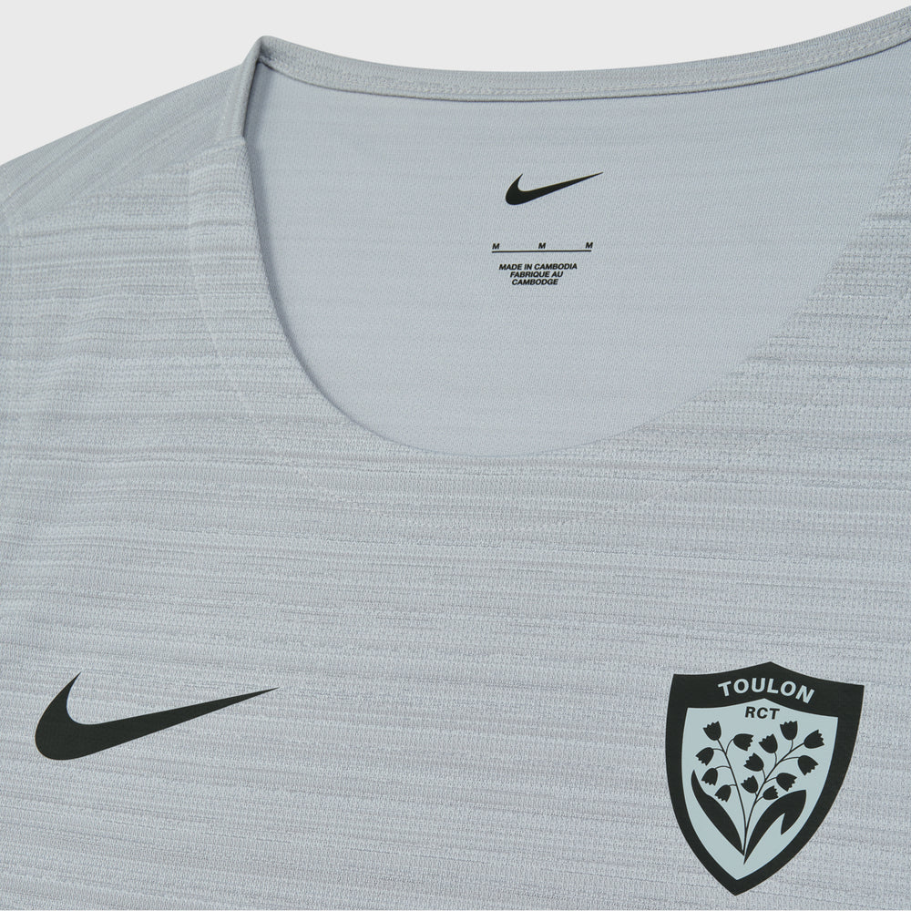 Nike RC Toulon Rugby Men's Training Singlet Wolf Grey 2025/26 - Rugbystuff.com
