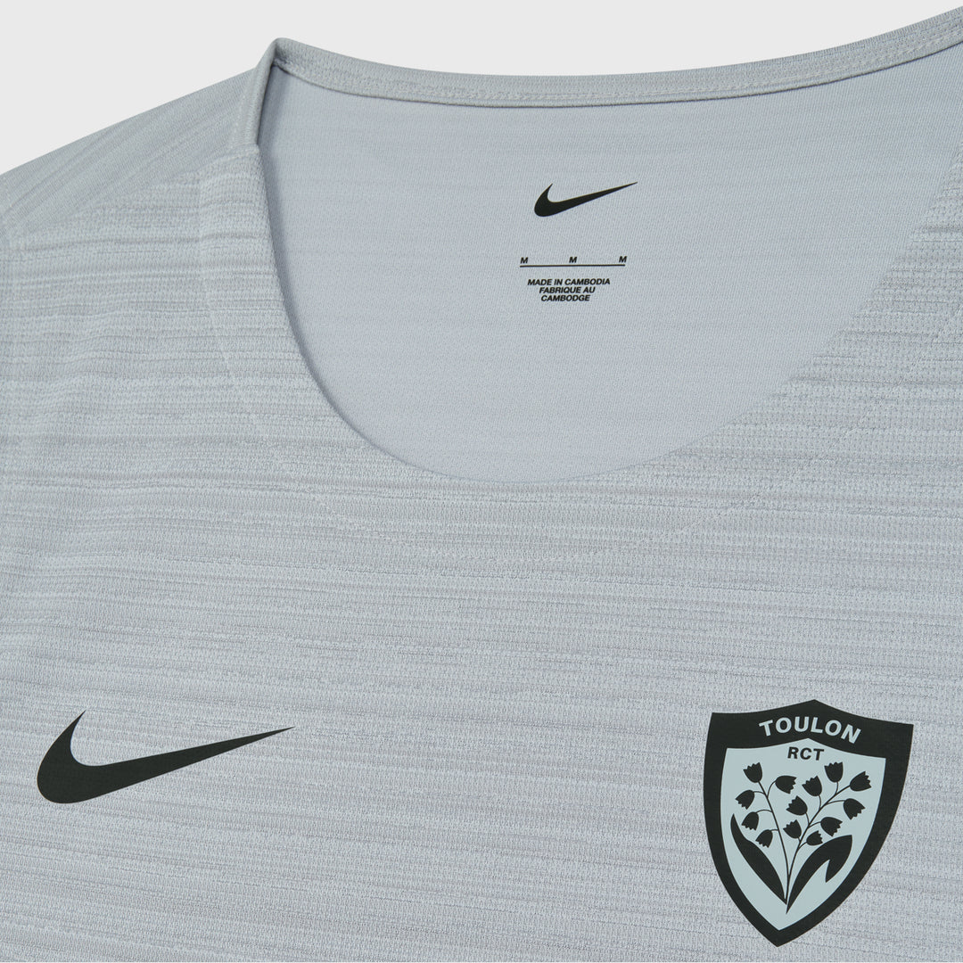 Nike RC Toulon Rugby Men's Training Singlet Wolf Grey 2025/26 - Rugbystuff.com