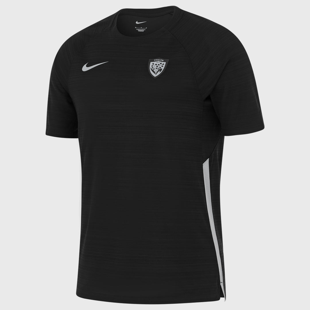 Nike RC Toulon Rugby Men's Training Tee Black 2025/26 - Rugbystuff.com