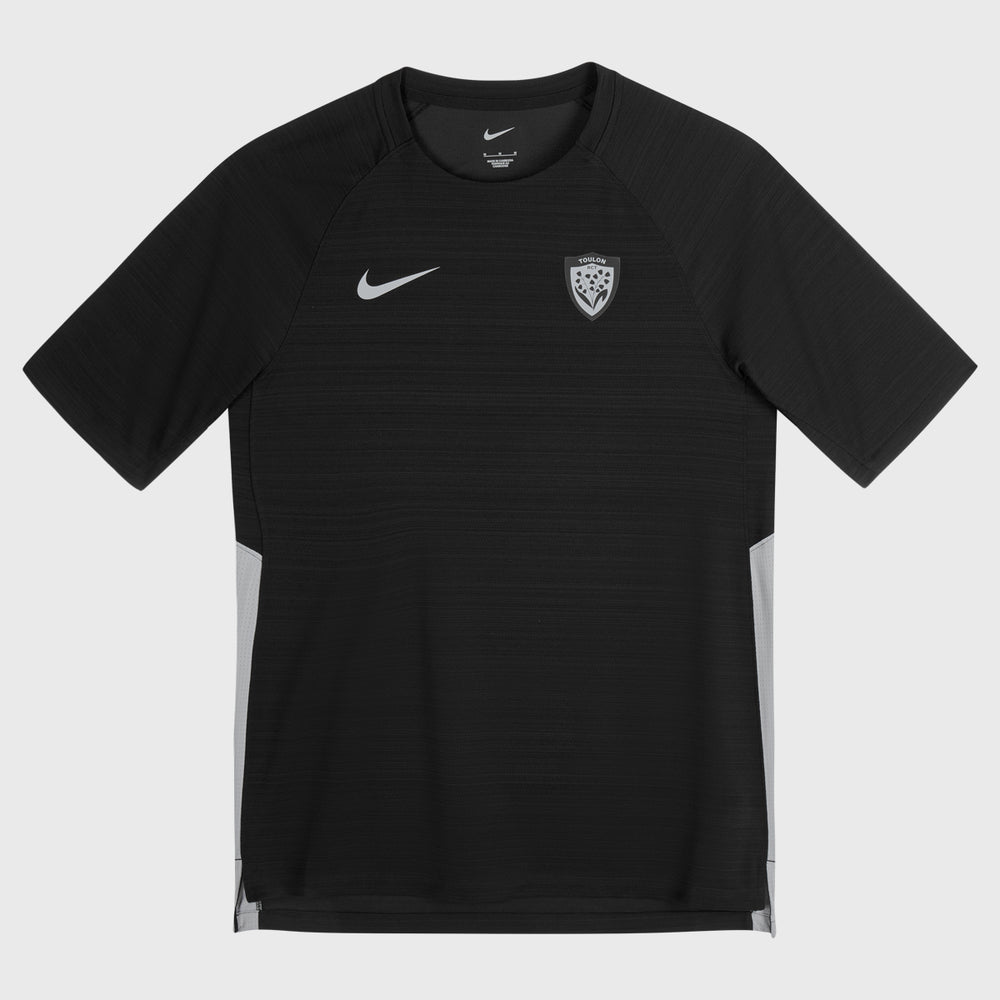 Nike RC Toulon Rugby Men's Training Tee Black 2025/26 - Rugbystuff.com
