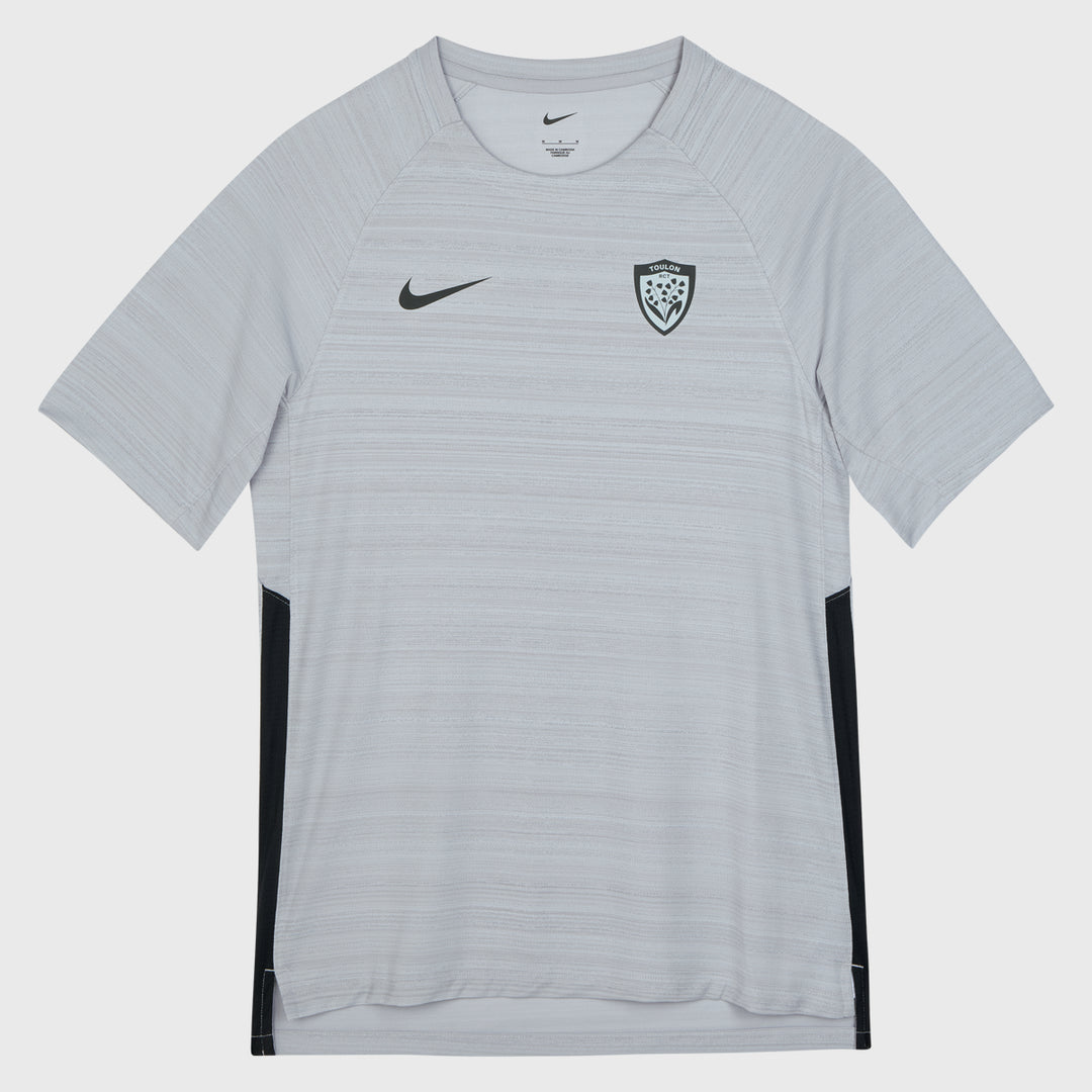 Nike RC Toulon Rugby Men's Training Tee Wolf Grey 2025/26 - Rugbystuff.com