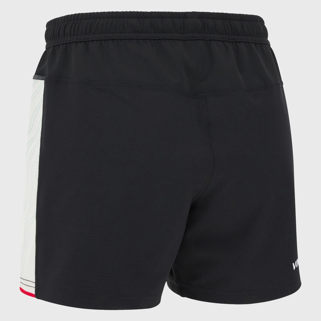 Macron Wales Men's Away Rugby Shorts 2025/26 - Rugbystuff.com