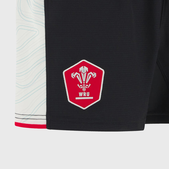 Macron Wales Men's Away Rugby Shorts 2025/26 - Rugbystuff.com